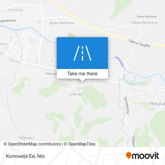 Колонија Еи map