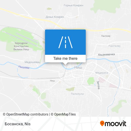 Босанска map