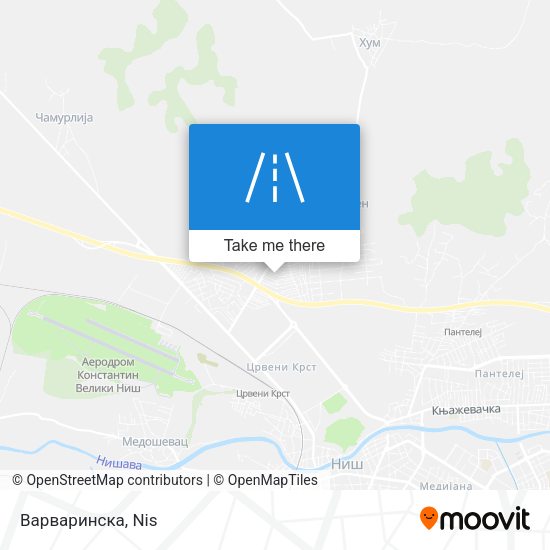 Варваринска map