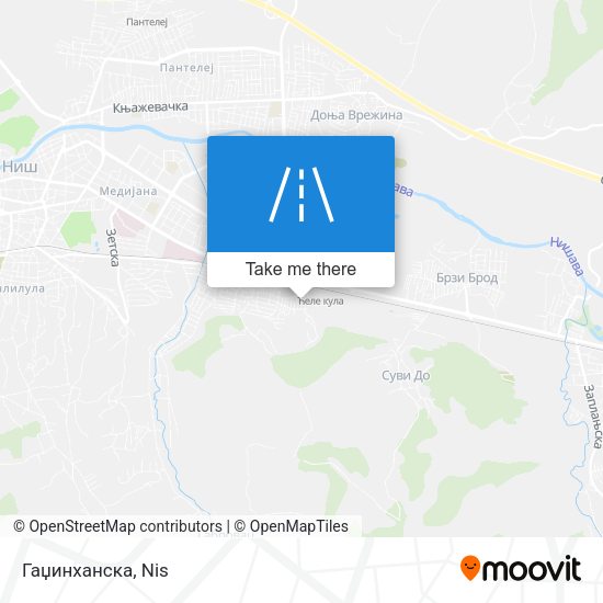 Гаџинханска map
