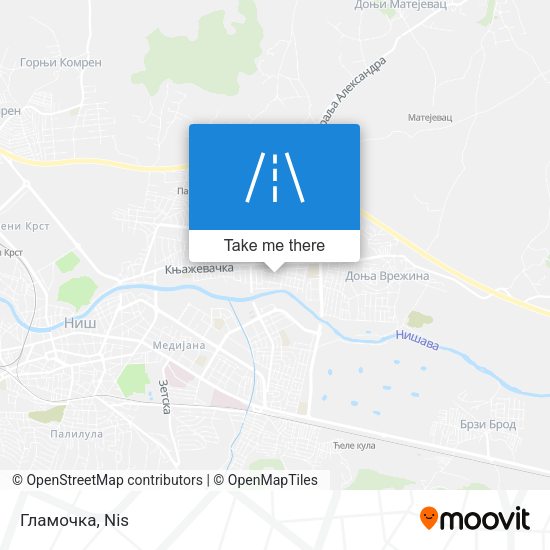 Гламочка map