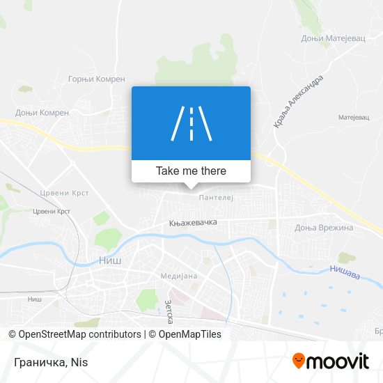 Граничка map