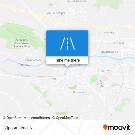 Драјинчева map