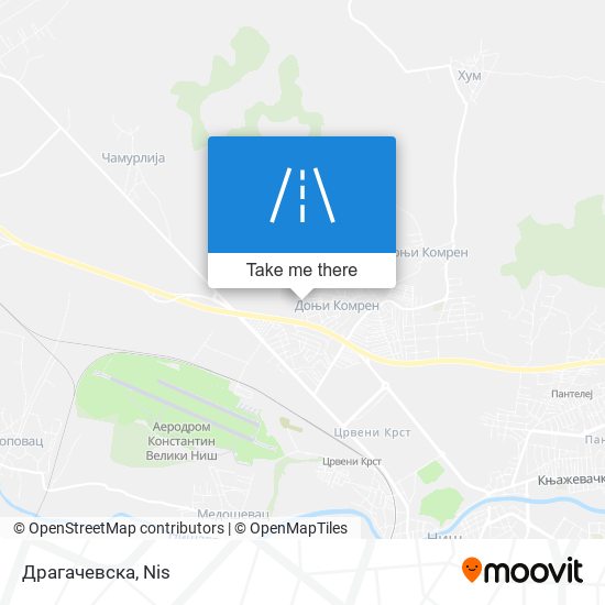 Драгачевска map