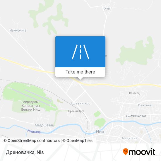 Дреновачка map