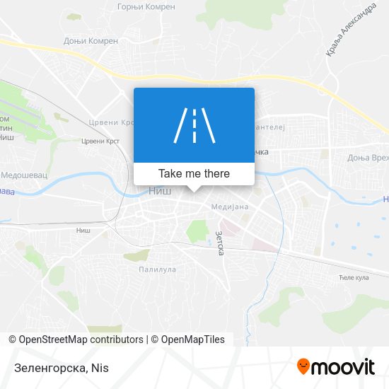 Зеленгорска map