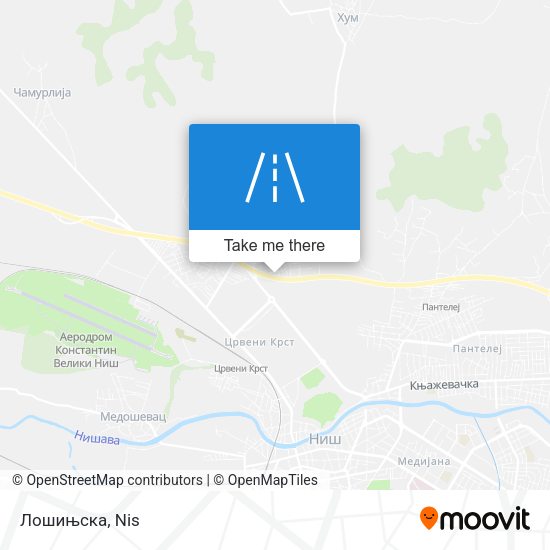 Лошињска map
