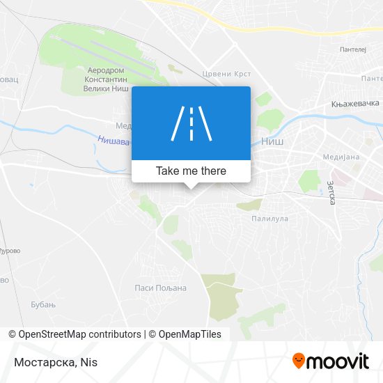 Мостарска map