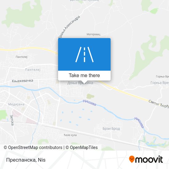 Преспанска map
