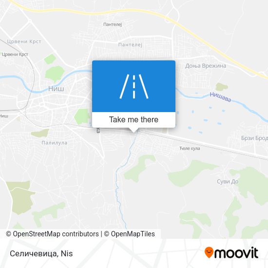 Селичевица map