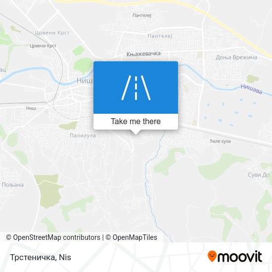 Трстеничка map