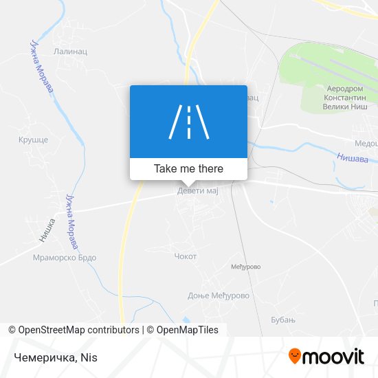 Чемеричка map