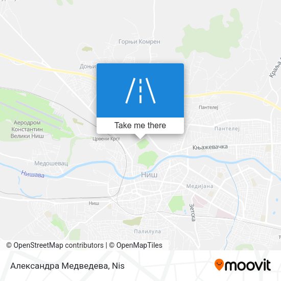 Александра Медведева map