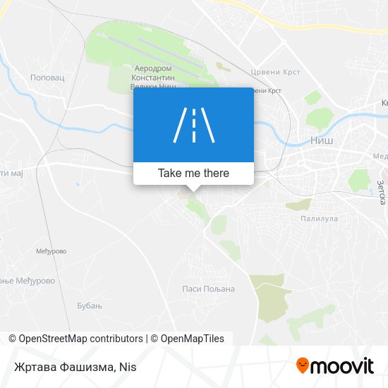 Жртава Фашизма map
