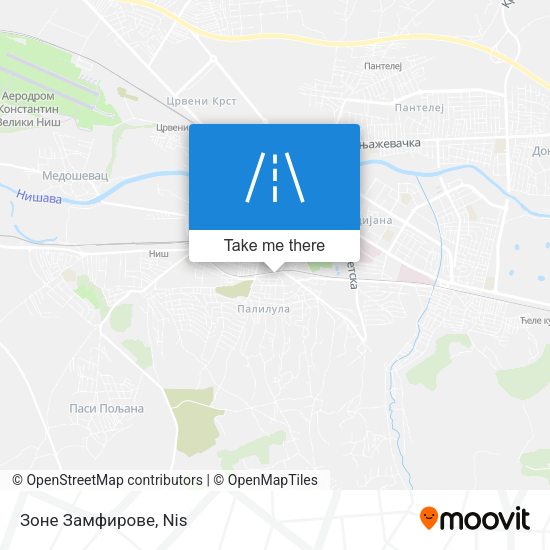 Зоне Замфирове map