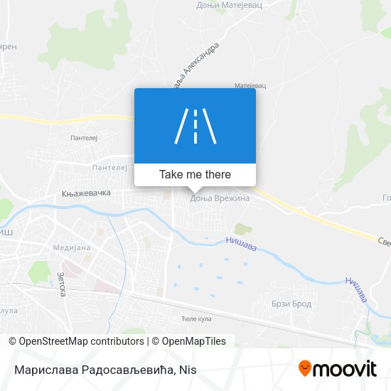 Марислава Радосављевића map