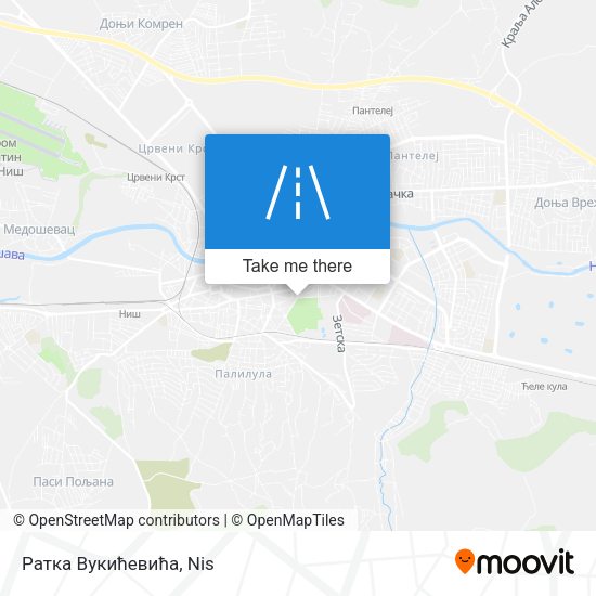 Ратка Вукићевића map