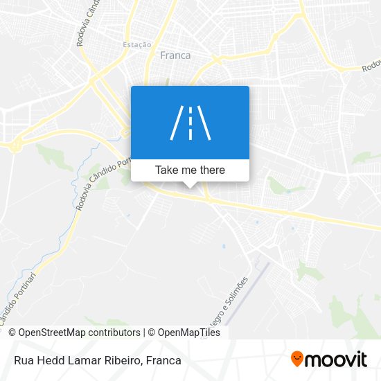 Rua Hedd Lamar Ribeiro map