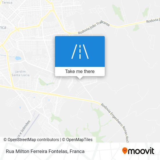 Rua Milton Ferreira Fontelas map
