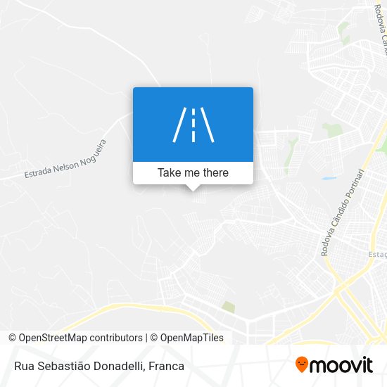 Rua Sebastião Donadelli map