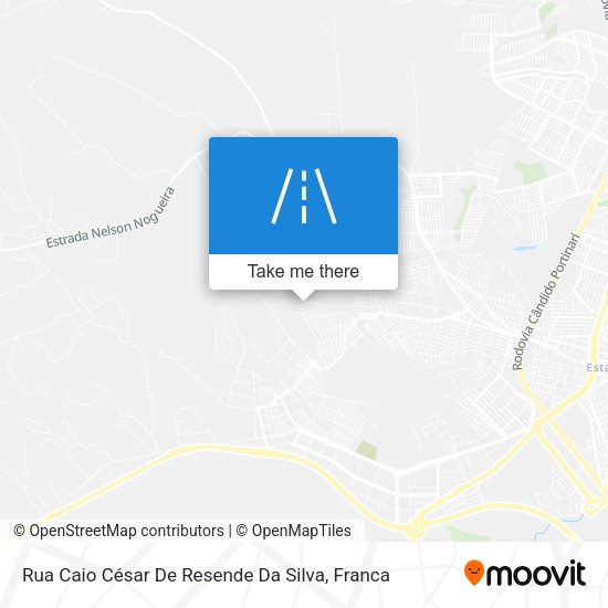 Rua Caio César De Resende Da Silva map