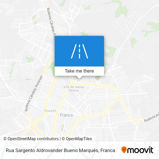 Rua Sargento Aldrovander Bueno Marquês map