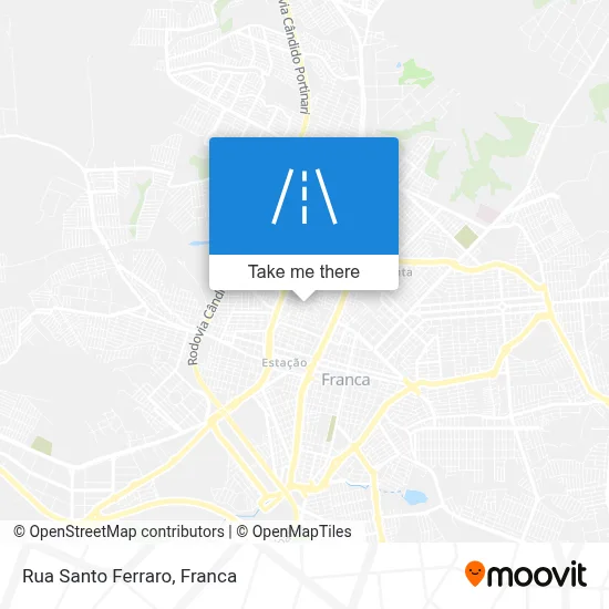 Rua Santo Ferraro map