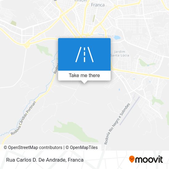 Rua Carlos D. De Andrade map