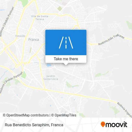 Rua Benedicto Seraphim map