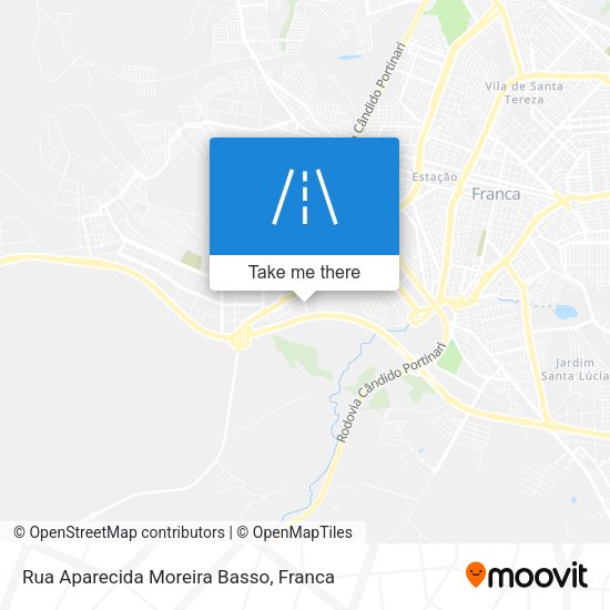 Rua Aparecida Moreira Basso map