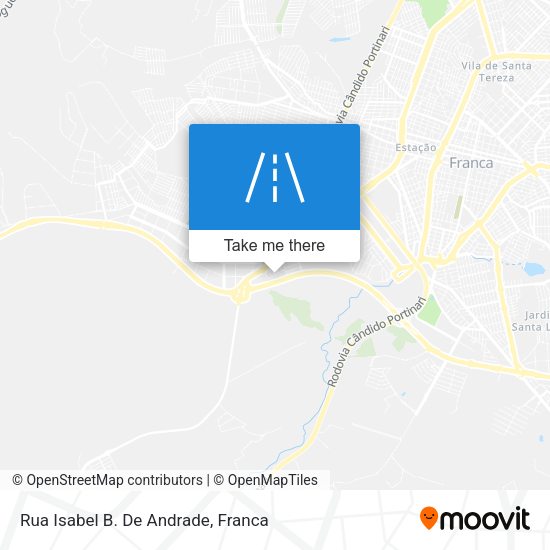 Rua Isabel B. De Andrade map
