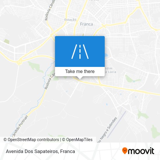 Avenida Dos Sapateiros map