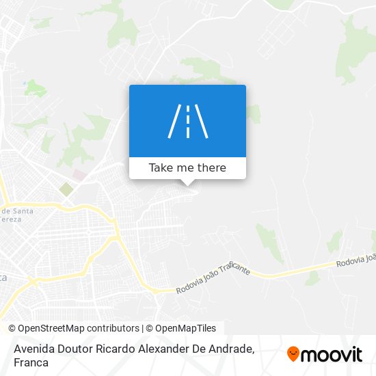 Avenida Doutor Ricardo Alexander De Andrade map