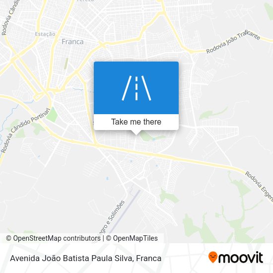 Avenida João Batista Paula Silva map