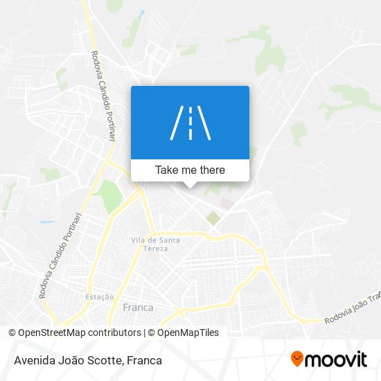 Avenida João Scotte map