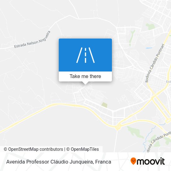 Avenida Professor Cláudio Junqueira map