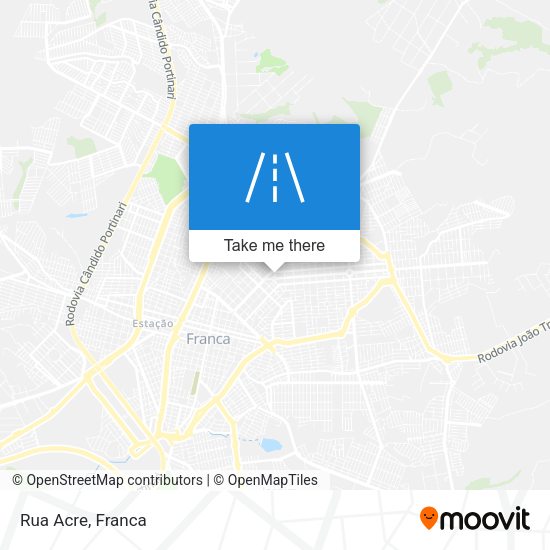 Rua Acre map