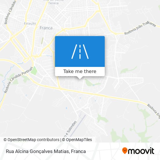 Rua Alcina Gonçalves Matias map