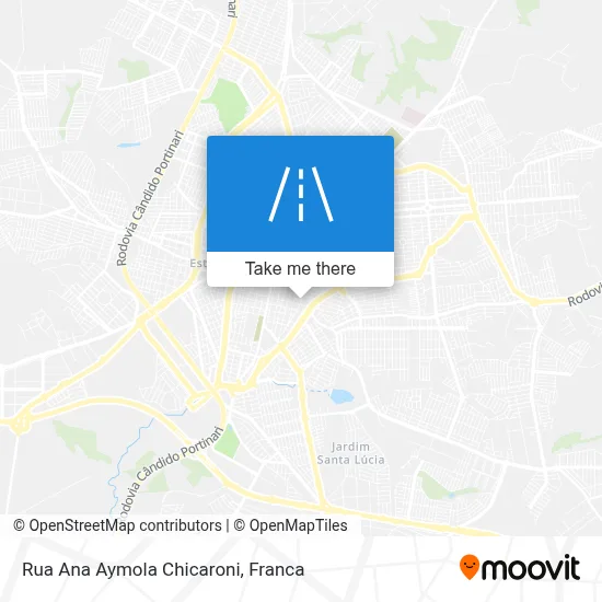 Rua Ana Aymola Chicaroni map