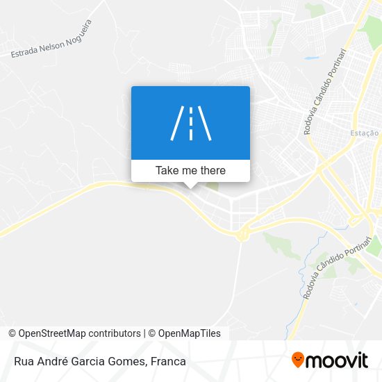 Rua André Garcia Gomes map