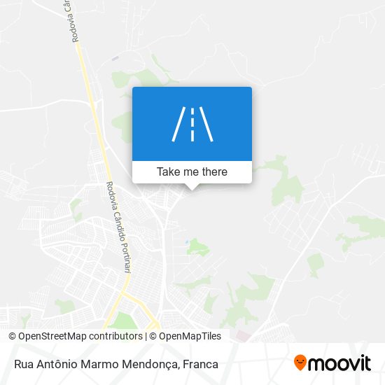 Rua Antônio Marmo Mendonça map