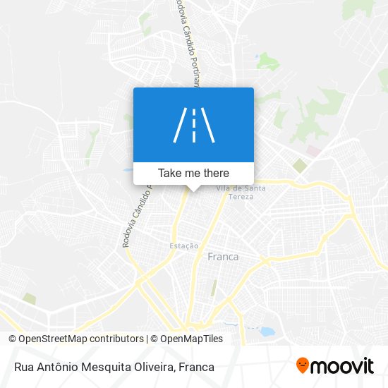 Rua Antônio Mesquita Oliveira map