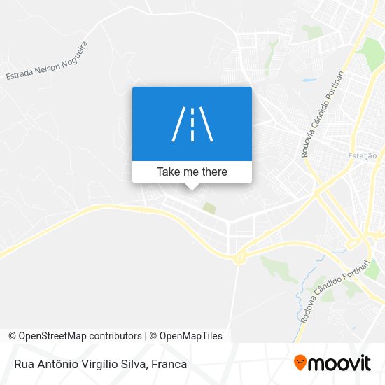 Rua Antônio Virgílio Silva map