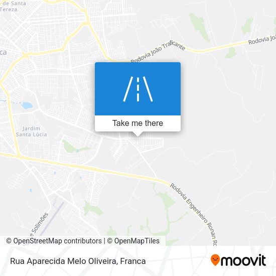 Rua Aparecida Melo Oliveira map