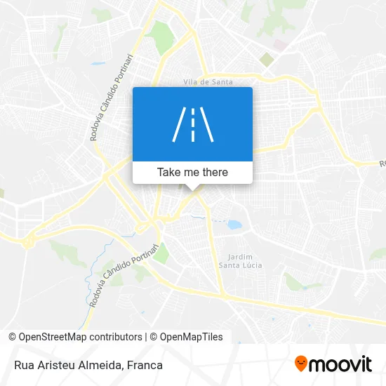 Rua Aristeu Almeida map