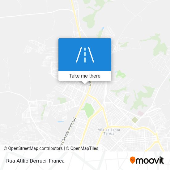 Rua Atílio Derruci map