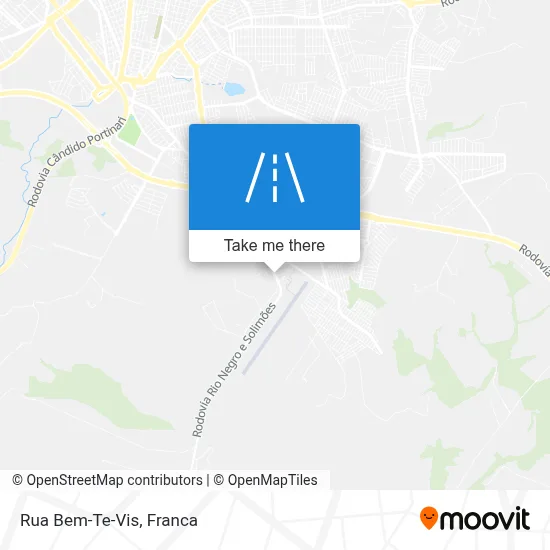 Rua Bem-Te-Vis map