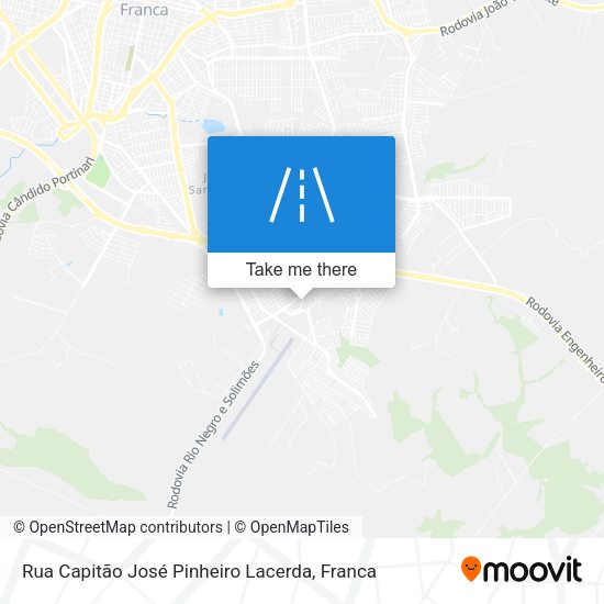 Rua Capitão José Pinheiro Lacerda map