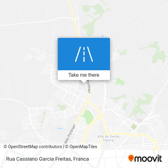Rua Cassiano Garcia Freitas map