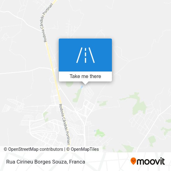 Rua Cirineu Borges Souza map